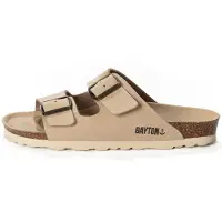 Bayton Pantolette 'Atlas' beige / svart