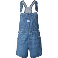 Levi's Hängseljeans 'Vintage Shortall' blå denim