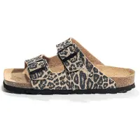 Bayton Pantolette 'Atlas' beige / brun / svart