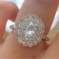 YIRAN Jewelry 100 % äkta 14k roséguld Ring Ursprung Naturlig 3 karat Rosenkvarts Ädelsten Bröllopssmycken Osynlig miljö Gula Topazringar 9 rosa guld färg