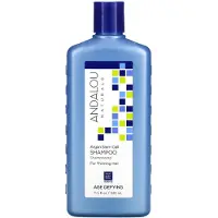 Andalou Naturals , shampoo, anti-aging, for thin hair, argan stem cells, 11.5 fl oz (340 ml)