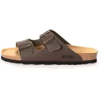 Bayton Pantolette 'Atlas' choklad / svart