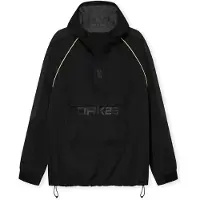 OAK25 Funktionsjacka 'Commute Rainbreaker' svart