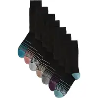 Next Sockor ljusblå / gråmelerad / rosa / svart