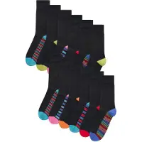Next Sockor royalblå / ljusblå / ljusröd / svart