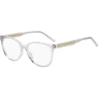 HUGO Clear-acetate optical frames with gold-tone core wire