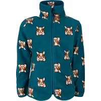 Lindberg Kids' Luleå Fleece Jacket Dark Teal