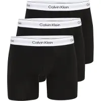 Calvin Klein 3 Pack Boxer Briefs Icon Cotton Stretch