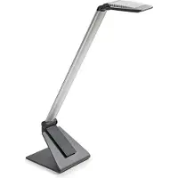 MAUL LED skrivbordslampa MAULsolaris, Aluminium / grå / zink, Arbetsrum / kontor, Aluminium / grå / zink, Modern, LED-bordslampa
