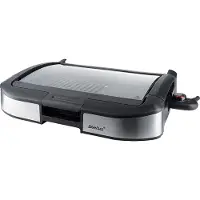 Steba VG 195, 2200 W, Grill, Elektrisk, 400 x 290 mm, Bordsskiva, Nät + platta