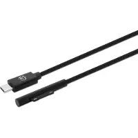 Manhattan USB-kabel USB-C-kontakt, Surface Connect-kabel 1.80 m Svart med USB 353632
