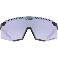 Uvex pace stage CV, Multisportglasögon, Unisex, Båglösa, Svart, Rosa