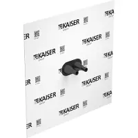 KAISER ELEKTRO Manschett, lufttät, 150x150x30 mm, för 2 kablar, Ø4–8 mm