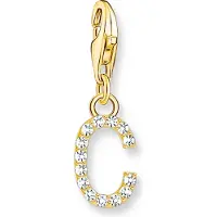 Thomas Sabo Charm Club Charmista bokstavssmycken C guld 1966-414-14