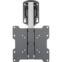 Schwaiger LWHD3720 513 - Konsol - för platt panel - stål - svart - skärmstorlek: 17-37 - takmonterbar