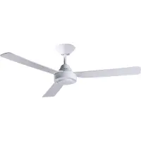 Beacon Bayside Calypso takfläkt, vit, Ø 122 cm, tystgående – Beacon , Bayside Calypso, Vit, Vardagsrum, Plast, Modern