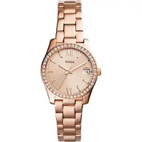 Fossil Analog klocka 'Scarlette' roséguld