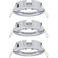 Paulmann 92482 EBL Choose Monteringsring Set 3 st 10 W Krom