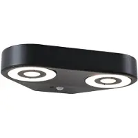 Paulmann Silma 94866 LED-utomhusväggbelysning med rörelsedetektor LED LED fast installerad 11 W Antracit