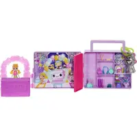 Mattel Polly Pocket Party fashion set med extra tillbehör HRD65 /6
