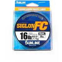 Sunline Fluorocarbon Leader Siglon FC 100% 50m 16lb Diameter 0,33mm (8326) ren