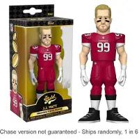 Funko POP! Guld Nfl Cardinals Jj Watt-figur 12 Cm