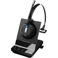 Epos IMPACT SDW 5016T On-ear headset Trådlös, Dect Mono Svart Brusreducering, Brusreducering för mikrofon Telefon