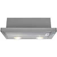 Beko HNT61210X, 280 m³/h, Frånluft/recirkulerande, E, D, C, 67 dB