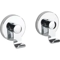 Wenko handdukshållare Vacuum - Loc silver
