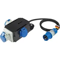 As Schwabe CEE uttagsfördelare Mixo Ems 60496 230 V 16 A