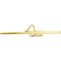 Orion Gyllene LED-tavelbelysning Sofia – 60 cm, Mässing / guld, Vardagsrum / matsal, Metall, Modern, Vägglampa, vägglampa inomhus