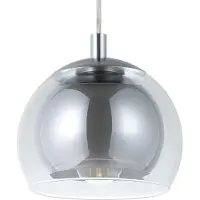 Eglo Hänglampa Rocamar, dimbar, Förkromad / silver, Vardagsrum / matsal, Metall, Modern, Pendellampa