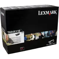 Lexmark T654X11E svart toner extra hög kapacitet (original)