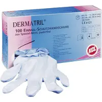 Kcl Dermatril 740-7 100 st Nitril Engångshandske Storlek (handskar): 7, S EN 374