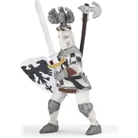 Papo Vit Riddare - H: 10 cm - - One Size - Leksaksfigur