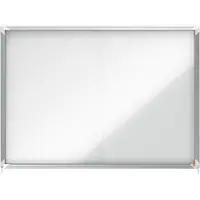 Nobo Premium Plus 18x A4 Ark Magnetisk Vit Yta Inomhusdisplay Med Skjutdörr