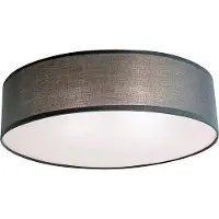 Orion Taklampa Seda, dimbar, Aluminium / grå / zink, Vardagsrum / matsal, Textil / tyger / siden, Modern, Taklampa
