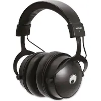 Omnitronic SHP-940M Over Ear hörlurar Sladd Stereo Svart DJ