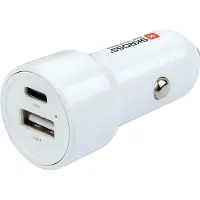 Skross SKCHCA0365WPDCN, Automatisk, Cigarr tändare, 5 V, Vit