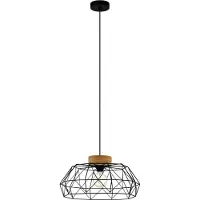 Eglo Padstow pendellampa E27 Ø445 svart FSC