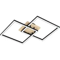 Eglo connect Smart taklampa Lomaltas-Z, dimbar, Svart, Vardagsrum / matsal, Metall, Modern, Smarta hem taklampa