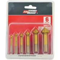 AWTOOLS konisk borrbits AW42400; HSS; 6,3-20,5 mm; 6 st.