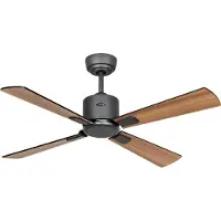 CasaFan ECO NEO III 103 BG-SW/TK WiFi loftsventilator 16 W (Ø x H) 103 cm x 360 mm basaltgrå med fjärrkontroll, timer, vinterdrift, appstyrning
