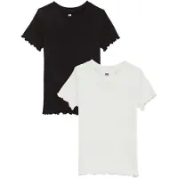 We fashion T-shirt svart / vit