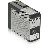 Epson T5808 - 80 ml - mattsvart - original - bläckpatron - för Stylus Pro 3800
