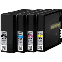 Canon Bläck PGI-2500 XLBKCMY Original Kombi-pack Svart, Cyan, Magenta, Gul 9254B010