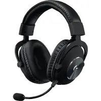 Logitech G Pro X Spel Over Ear-hörlurar Sladd 7.1 Surround Svart Brusreducering för mikrofon, Brusreducering Volymkontroll, Mikrofonljudavstängning