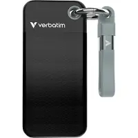 Verbatim Pocket 2 TB Extern SSD-disk USB-C (USB 3.2 Gen 2) Svart, Grå 32194