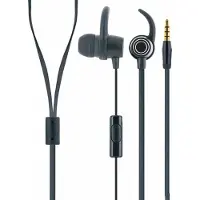 Schwaiger In-Ear Kopfhörer headphones, 1 x 3.5 mm Klinkenst. stereo, sw
