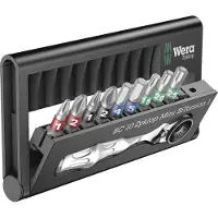 Wera Bit-check 10 Mini Skruvmejselbitsats